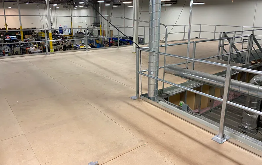 State Seal Manufacturing Mezzanine Project image - by FCP