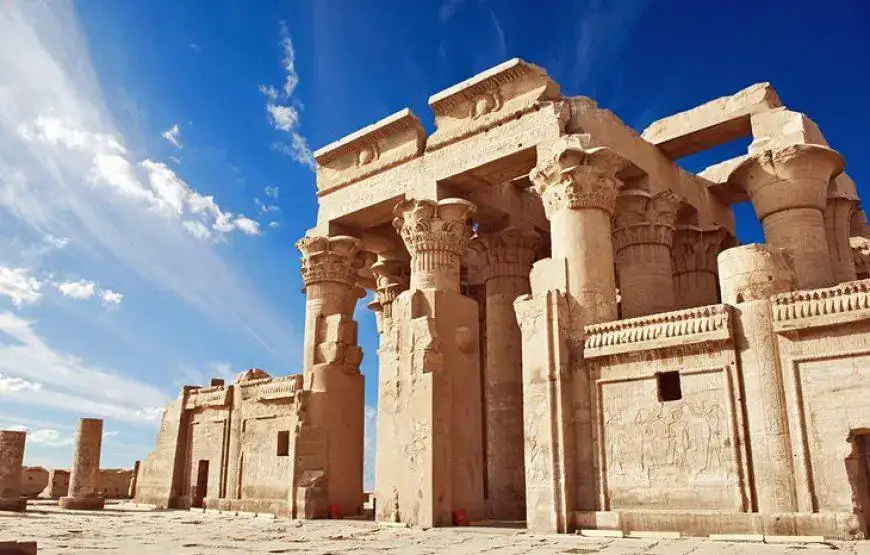 Kom Ombo Temple beside the Nile in Upper Egypt