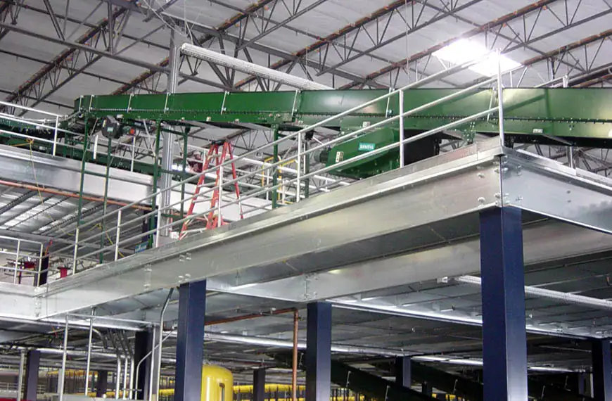 FCP Industrial Mezzanines Platform Conveyor