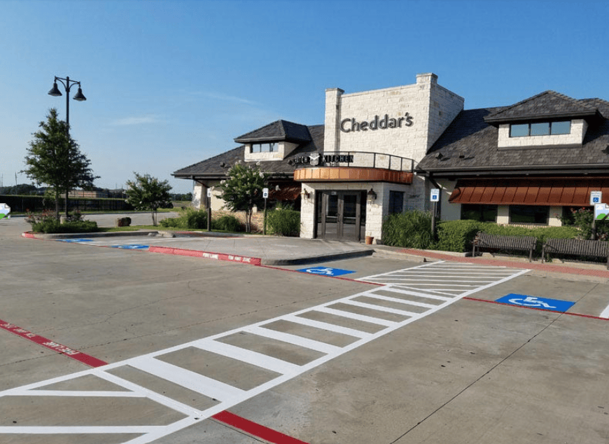 Parking lot striping Houston TX