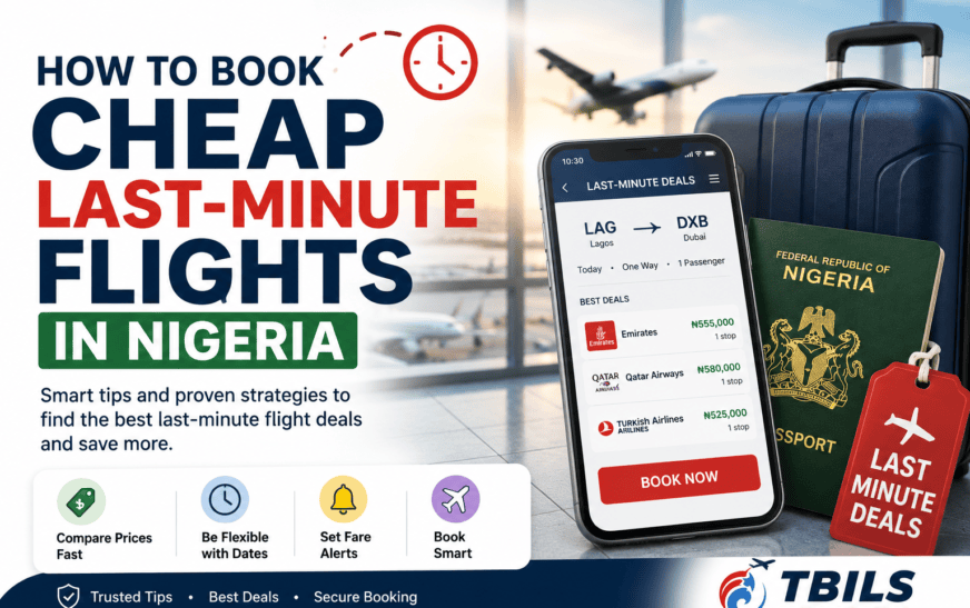 How to Book Cheap Last-Minute Flights in Nigeria