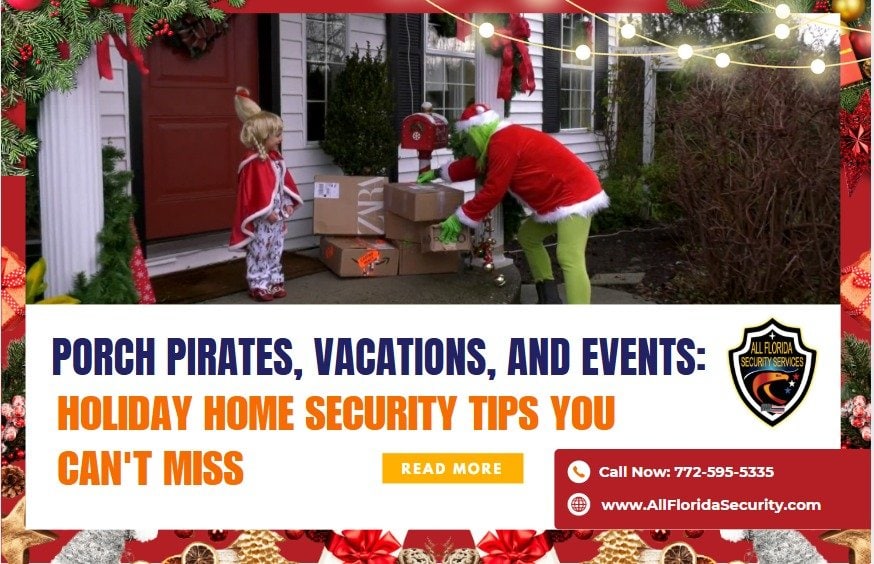 Porch Pirates Vacations and Events Holiday Home Security Tips You Can't Miss