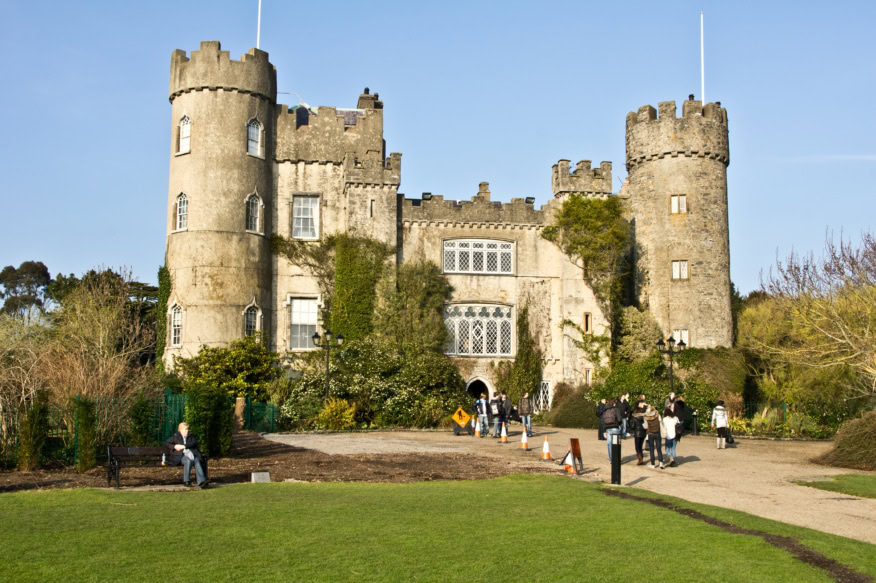 Malahide Castle in Ireland