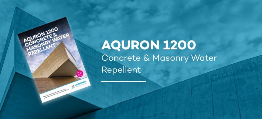 AQURON 1200 - Sustainable Surface Water Repellent for Concrete and Masonry