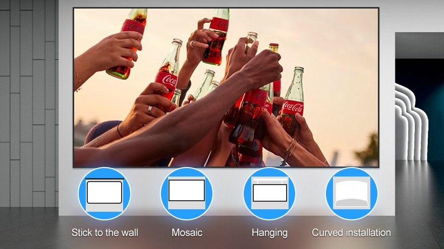 FinPIX HD LED Display-Various Installation Methods