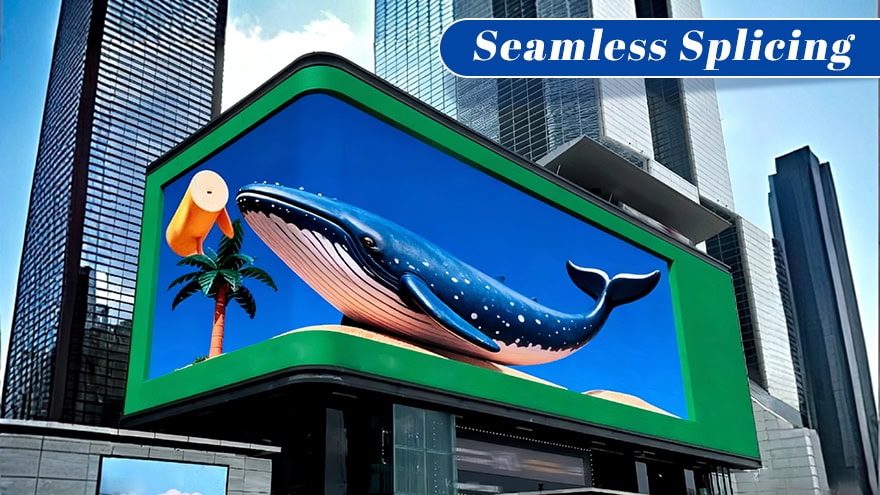Seamless Splicing of EcoEdge Outdoor LED Advertising Screen
