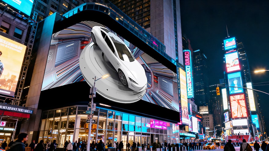 Stable & Reliable Performance of EcoEdge Outdoor LED Advertising Screen