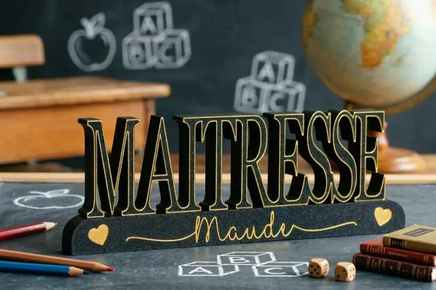 Support Maîtresse personnalisé en impression 3D