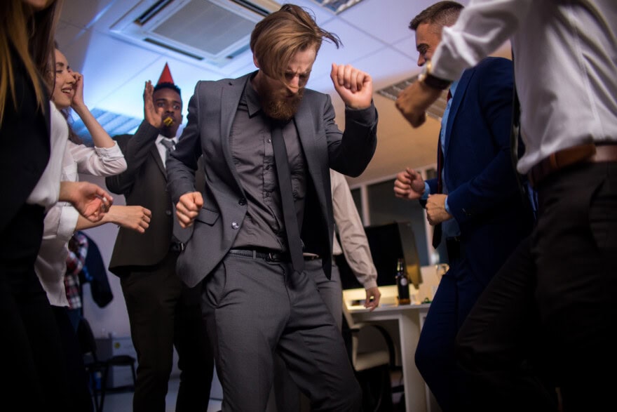 Office Party Dancing
