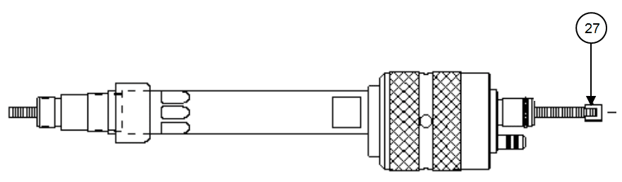 How To Change a Conventional Liner on a TOUGH GUN Robotic MIG Gun Equipped with Wire Brake, STEP 4