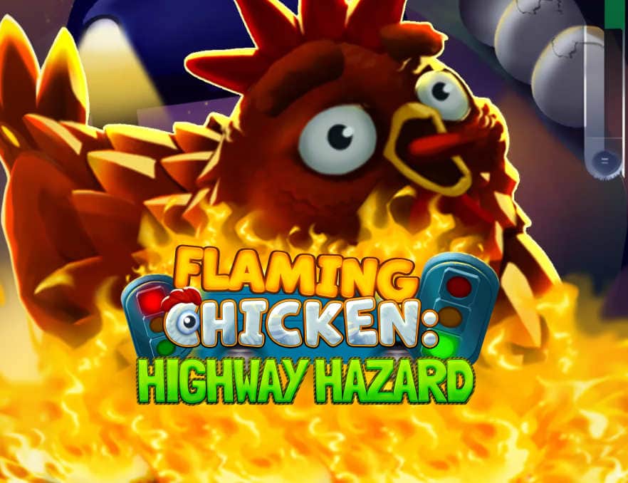 Flaming Chicken Highway Hazard