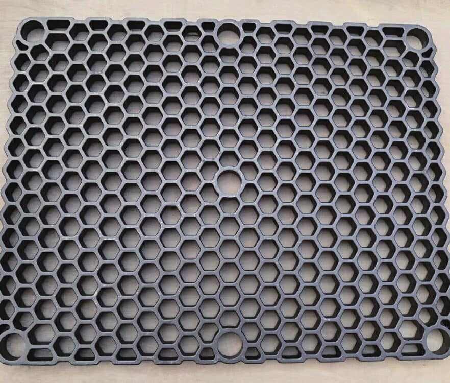 Heat treatment tray HX 6 for industrial furnace processing