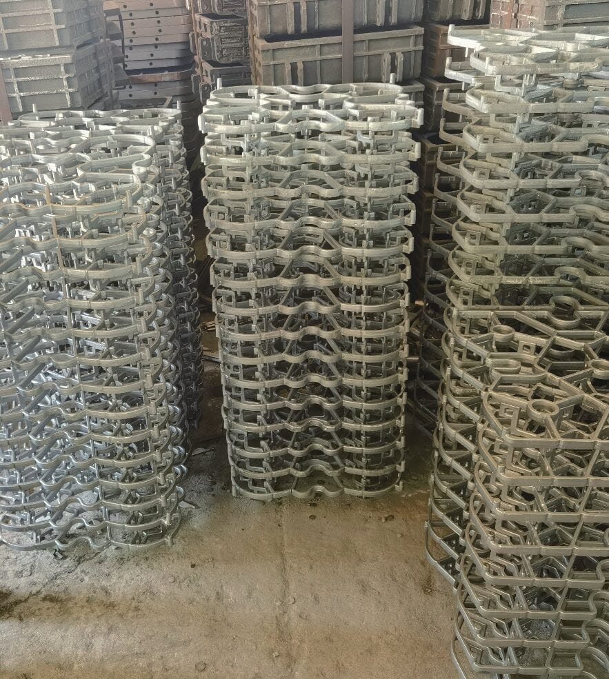 Heat treatment fixture HX 13 for industrial furnace processing