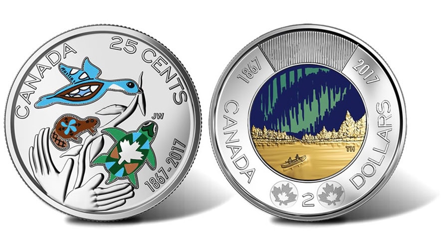 Canada’s 150th Glowing Coins and 3-D Bills