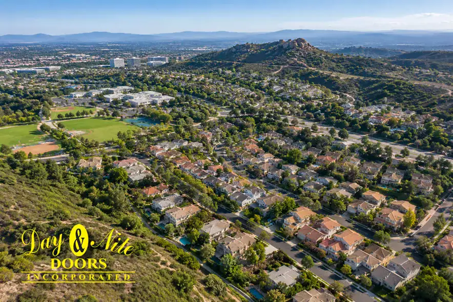 Aerial-Panorama-of-Turtle-Rock-Neighborhood