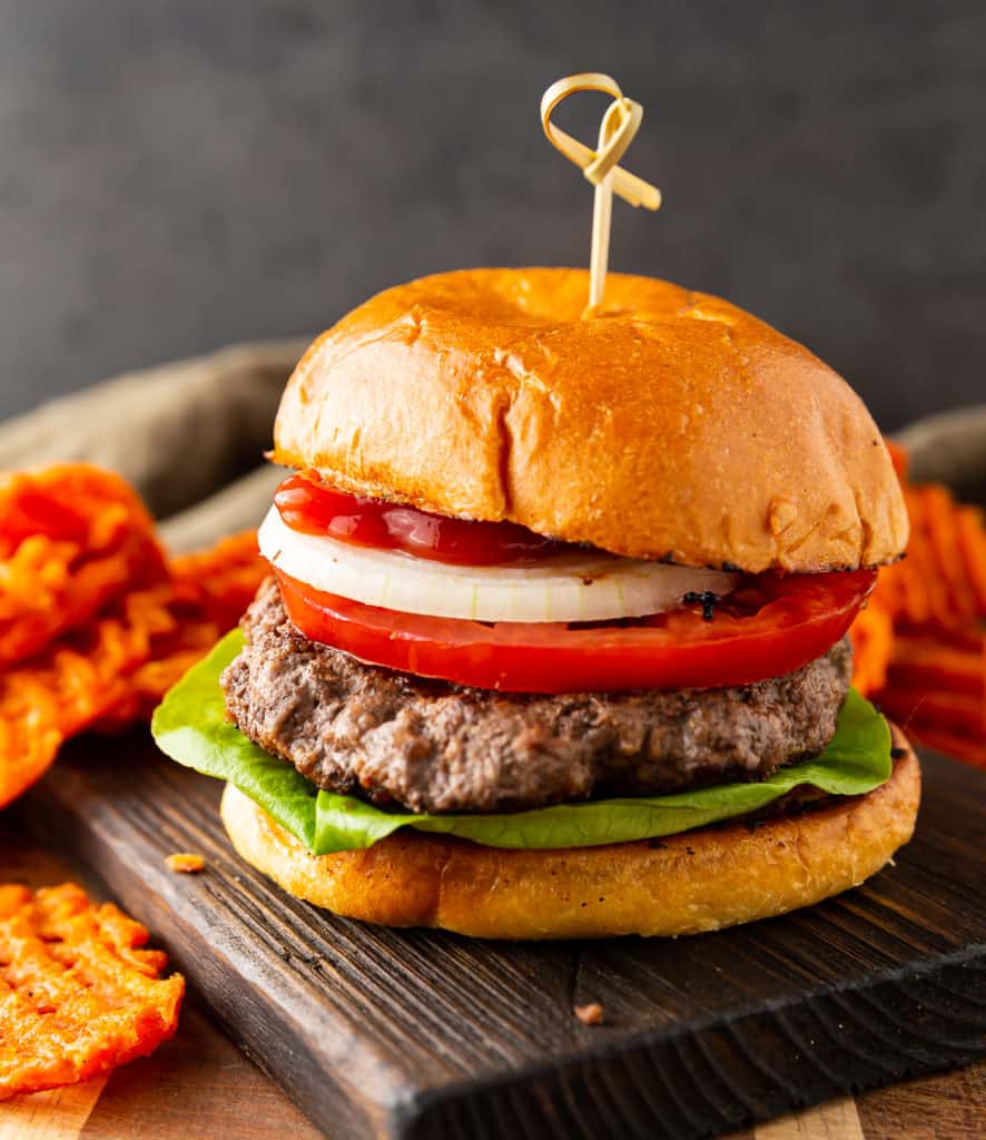 juicy bison burger recipe