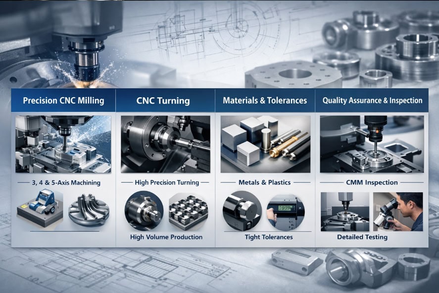 CNC Machining Capabilities Overview