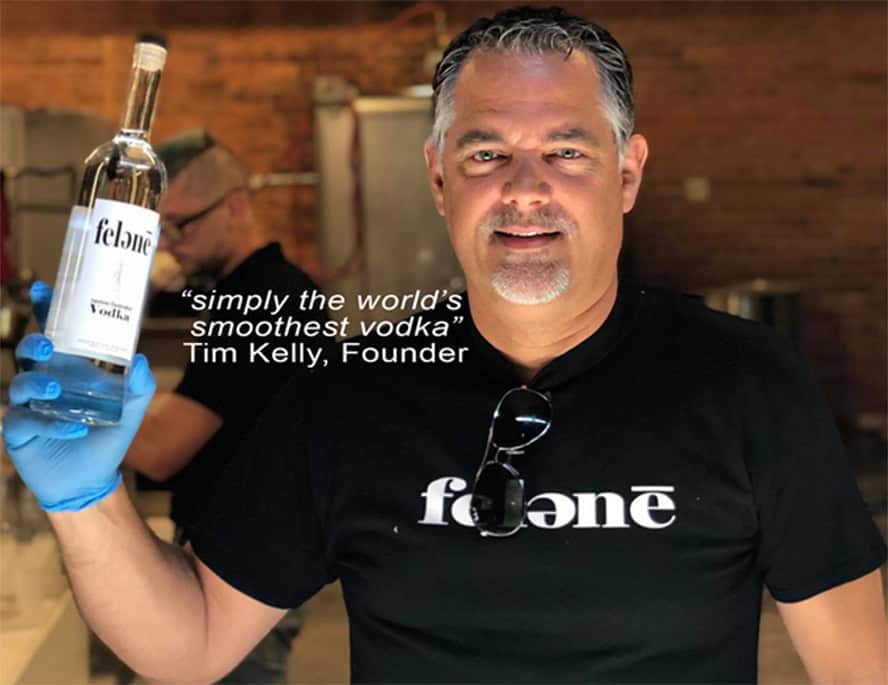 felene sugar cane vodka