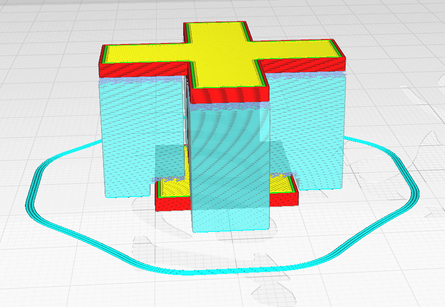 cura support placement everywhere