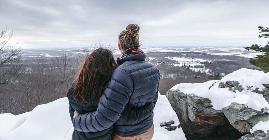 Shenandoah National Park in winter