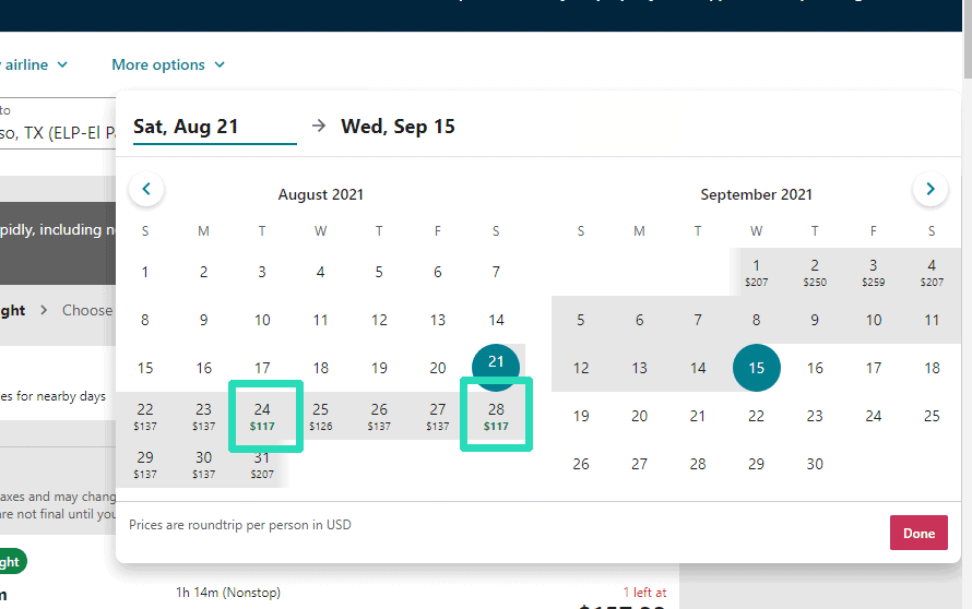 How to find and book cheap Orbitz flights: use the low fare calendar, part 3