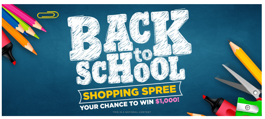 Back to School Sweepstakes