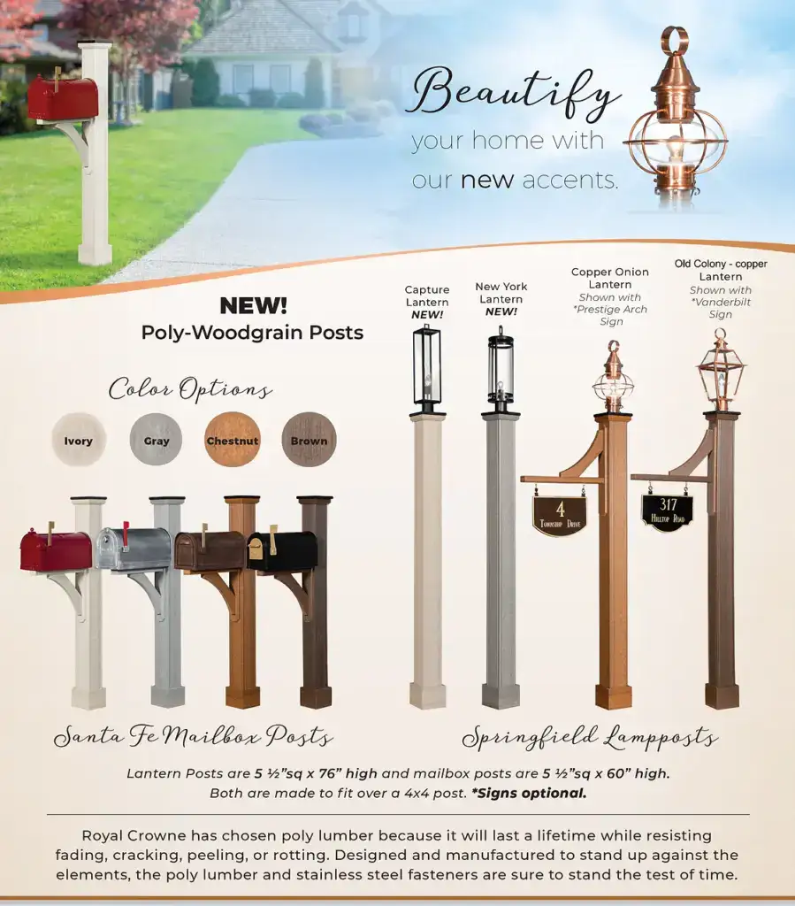 mailbox post options