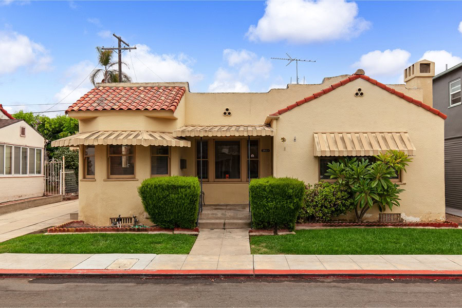 Classic North Park Craftsman bungalow buyers want - 3521 Park Villa Drive with character details and manageable size