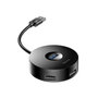 Baseus Round Box 4 in 1 USB HUB Adapter CAHUB F01 Black 2