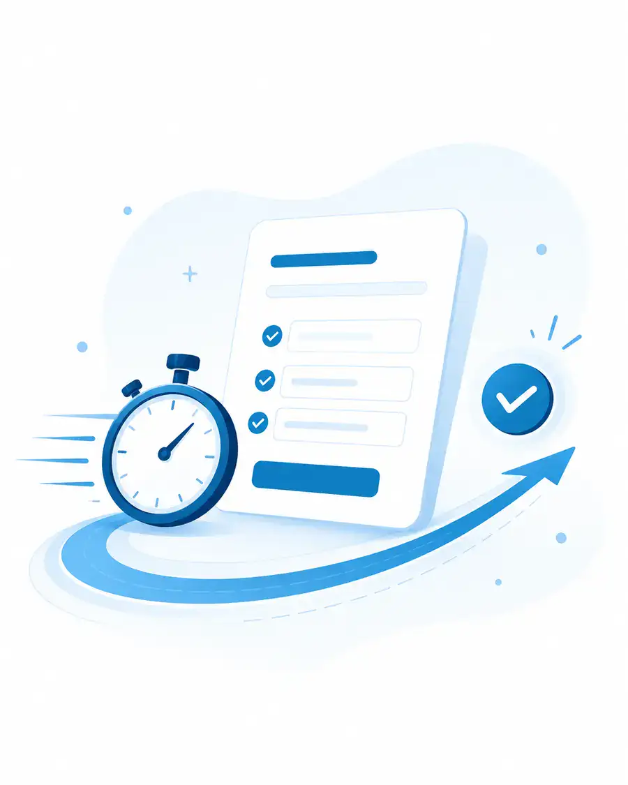 Illustration d’une demande de devis rapide avec formulaire, validation et rappel White Net
