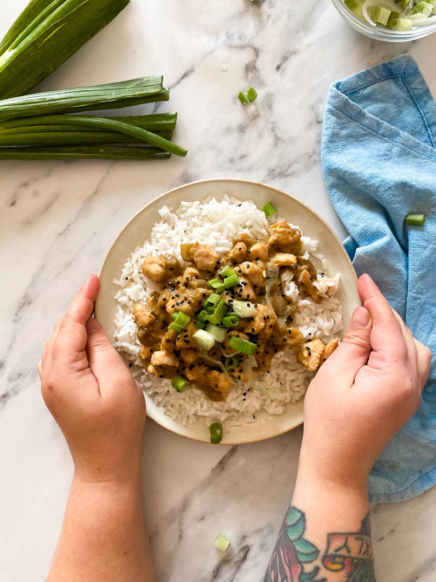 miso chicken aubergine 1