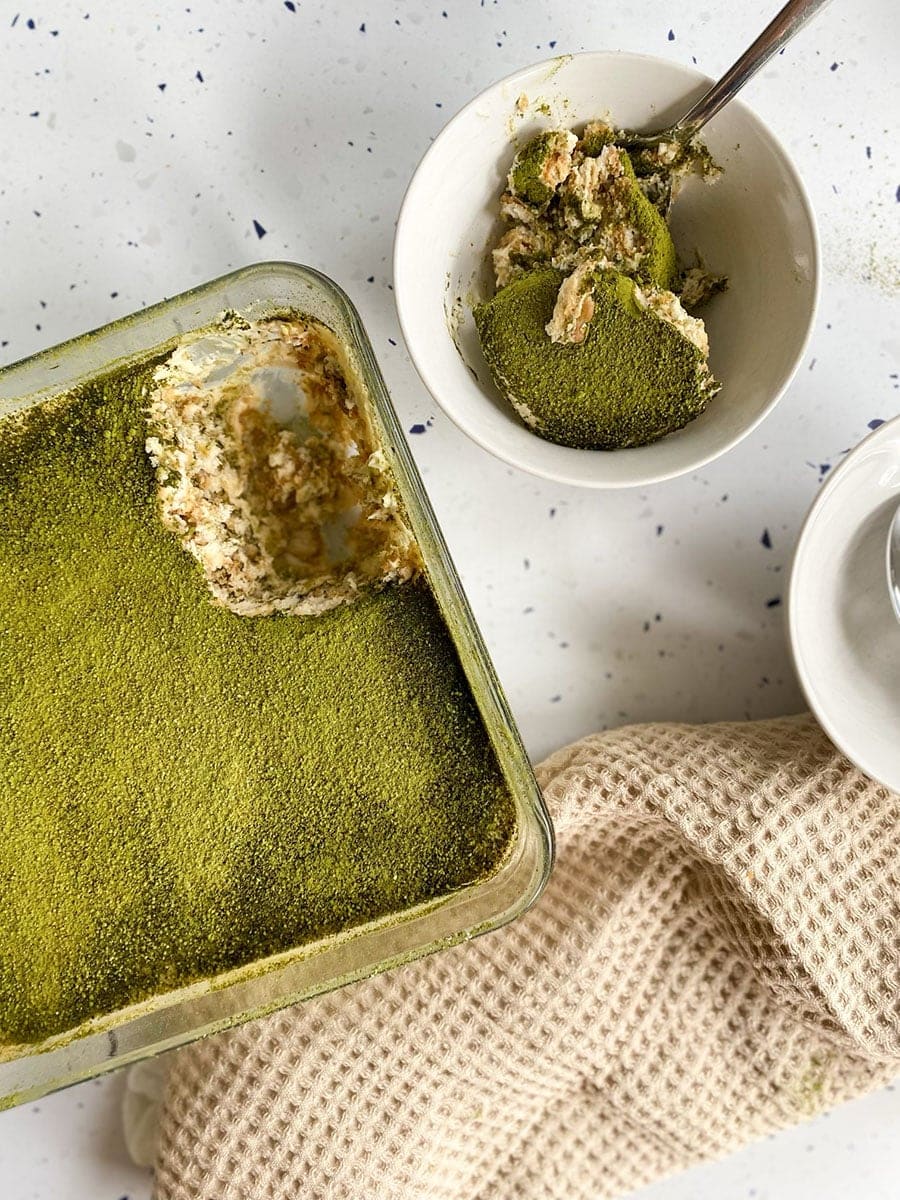 MATCHAMISU - matcha tiramisu