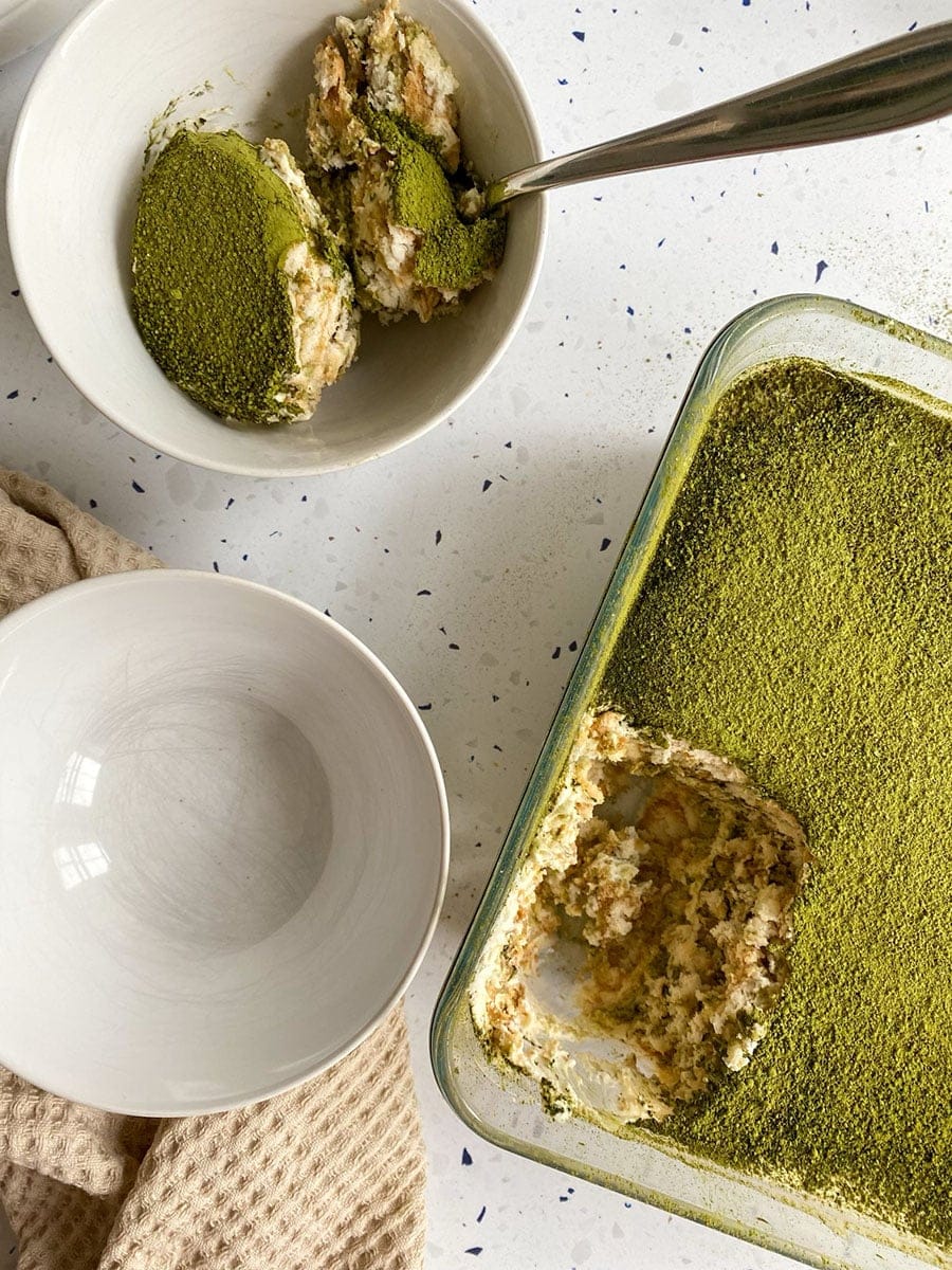 MATCHAMISU - matcha tiramisu