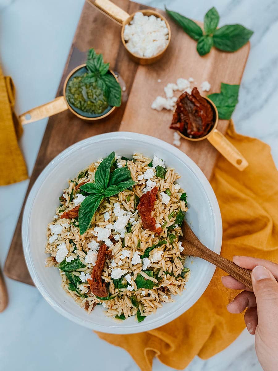 Ultimate Easy Orzo Pesto Salad Recipe For A Delicious Summer