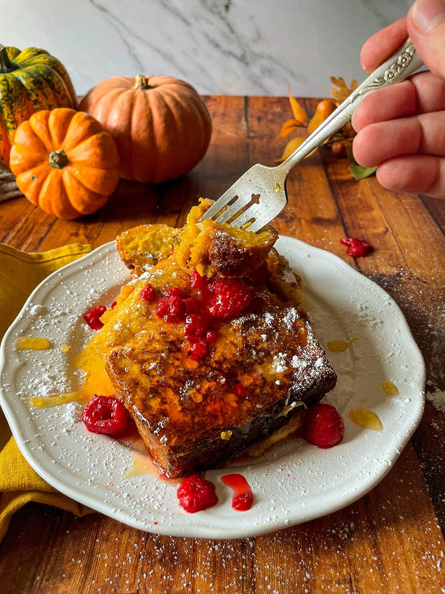 Delicious Pumpkin Brioche French Toast Recipe