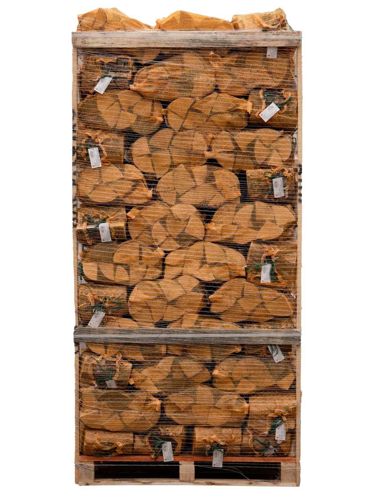 96 Nets Pallet Premium Kiln Dried Logs Birch