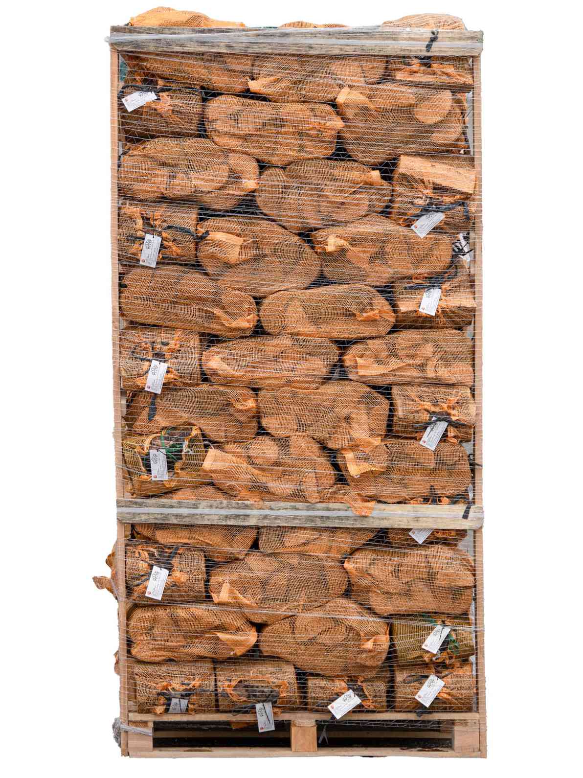 96 Nets Pallet Premium Kiln Dried Mixed Hardwood Logs UK