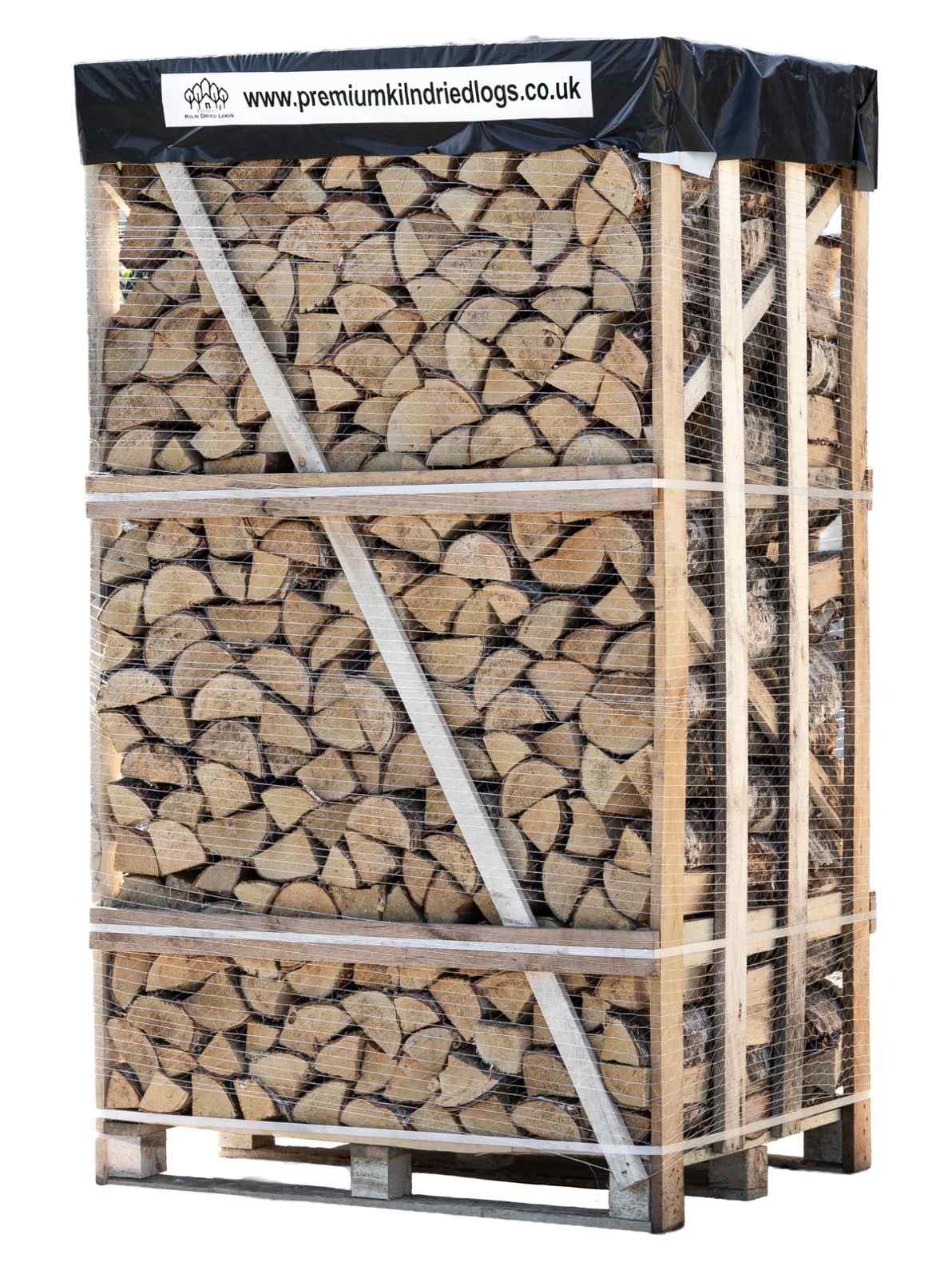 XL Premium Kiln Dried Birch Logs Crate UK