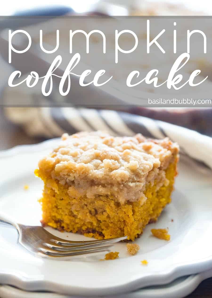 Pin for Pumpkin Coffee Cake