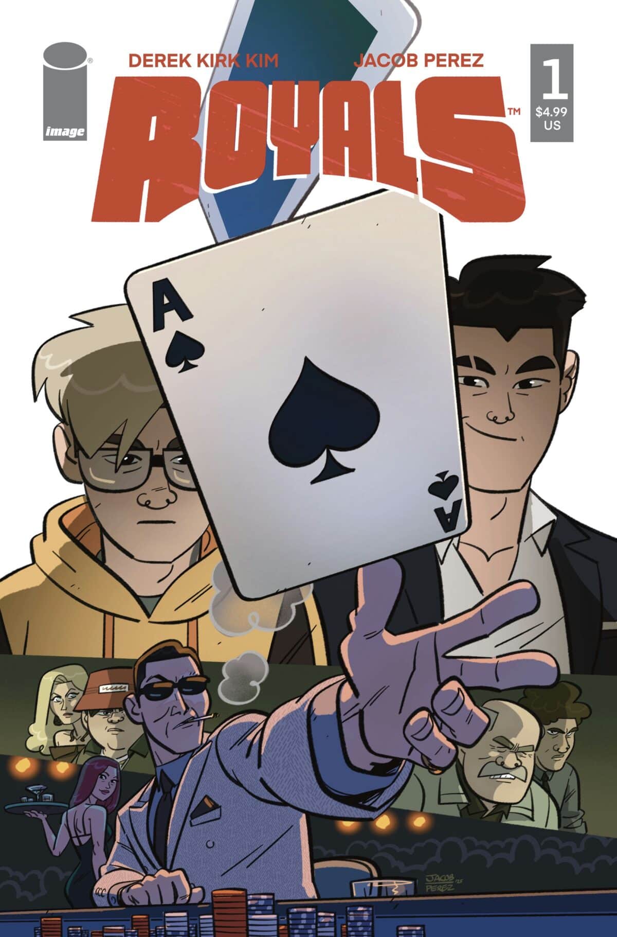 Cover der Graphic Novel Royals von Derek Kirk Kim und Jacob Perez