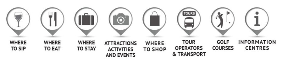 tourism category icons