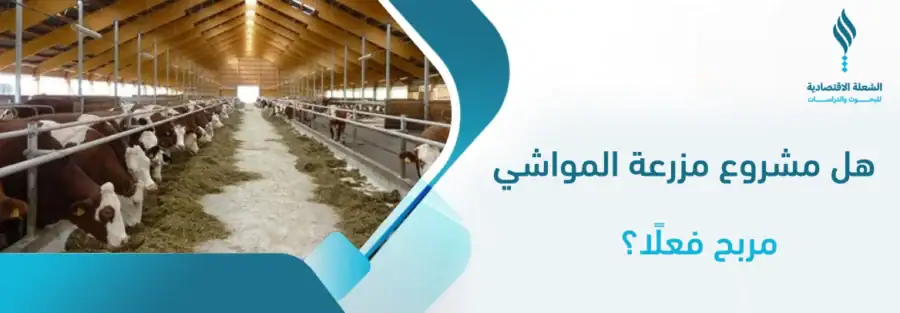 مشروع مزرعة مواشي