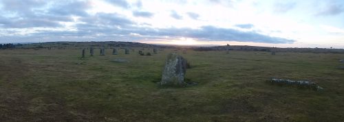 The Hurlers Bodmin Moor