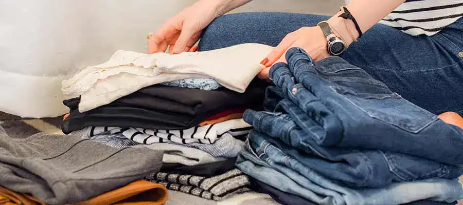 decluttering home