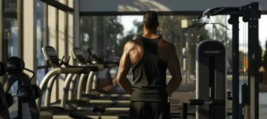 go to the nearby gym