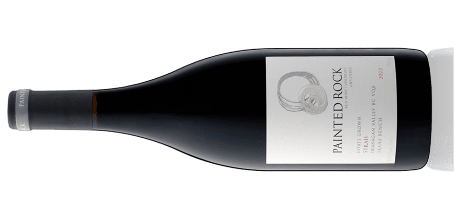 Painted Rock Estate Winery 2022 Syrah bottle shot