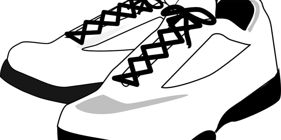 high arches lacing style