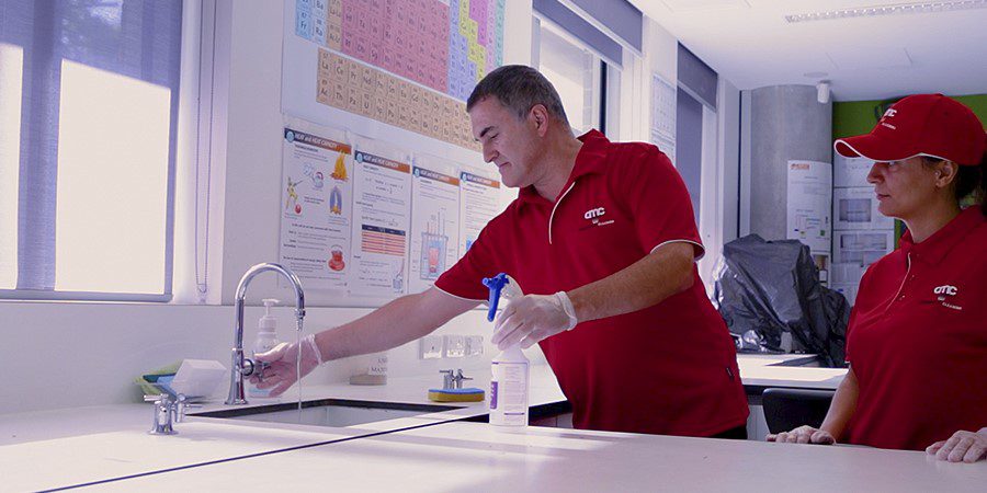 AMC School Cleaning Training