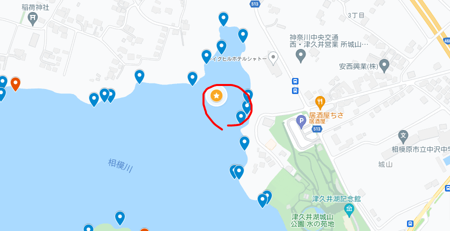 永久保存版 津久井湖バス釣りポイントマップ作りました 釣りウマを目指して