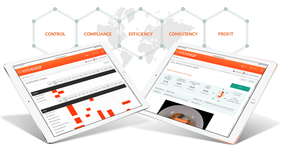 Allergen management and labelling software